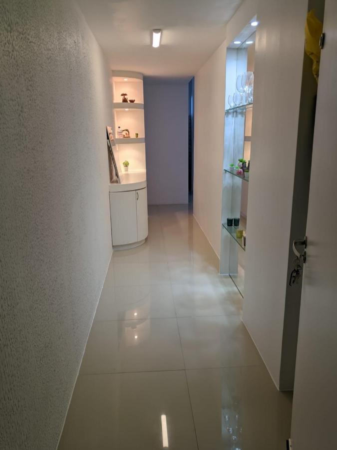 Apto De Frente Para O Mar, Piscina Na Cobertura 헤시피 외부 사진