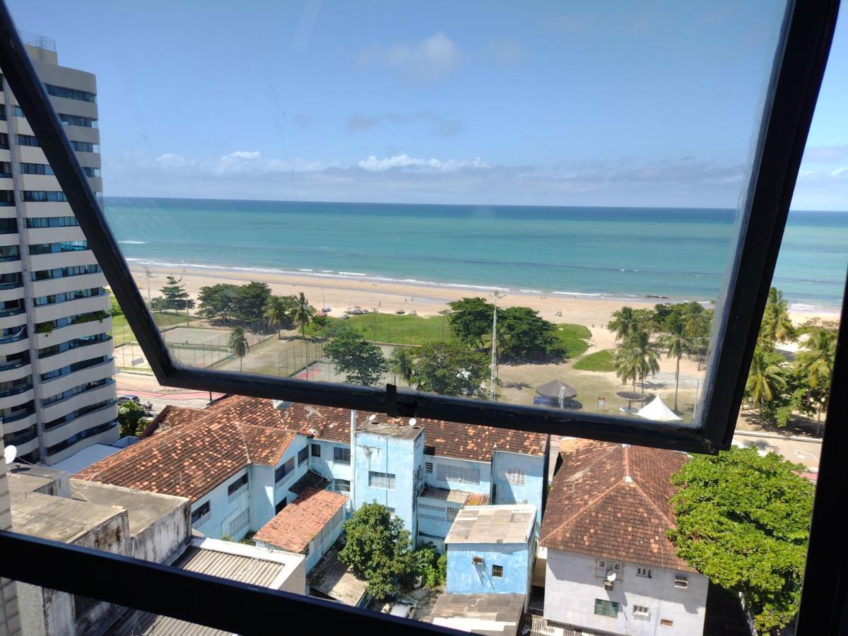 Apto De Frente Para O Mar, Piscina Na Cobertura 헤시피 외부 사진
